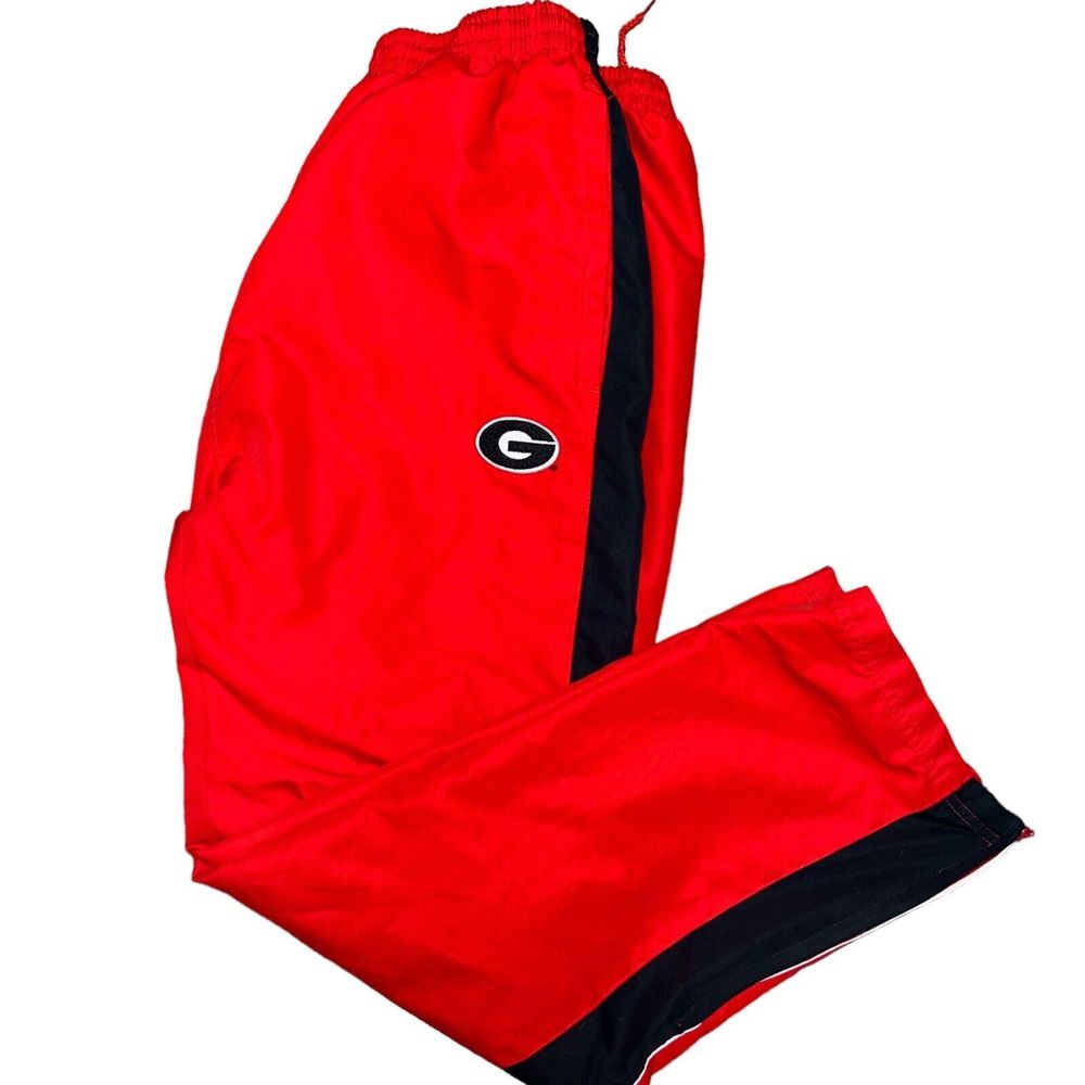 UGA Vintage Georgia Bulldogs Starter Windbreaker Track Pant Adult M